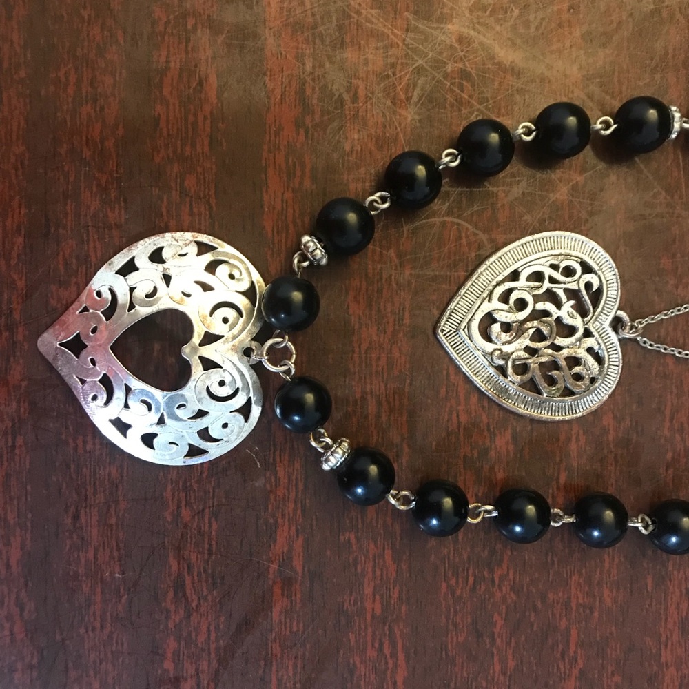 Two Heart Necklaces - Picture 2 of 6